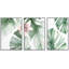 Minimaliste botanique tropical feuille de bananier Monstera vert sauge, œuvre d'art moderne minimaliste botanique-100707468-100707466