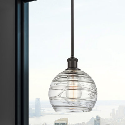 Althoff 1 - Light Antique Brass Single Pendant