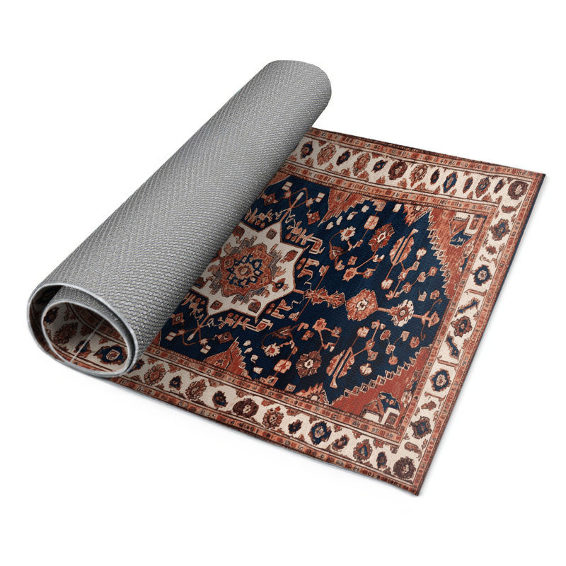 Turkish Brown Indoor and Outdoor Area Rug, Rectangle 2' x 3'