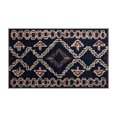 Tapis mauve lavable à la machine