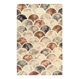 Hand Woven Cotton and Wool Geometric Area Rug