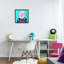 «Born To Sparkle Poodle», art de la giclée encadrée par Carrie Cantwell-108615767-108615764