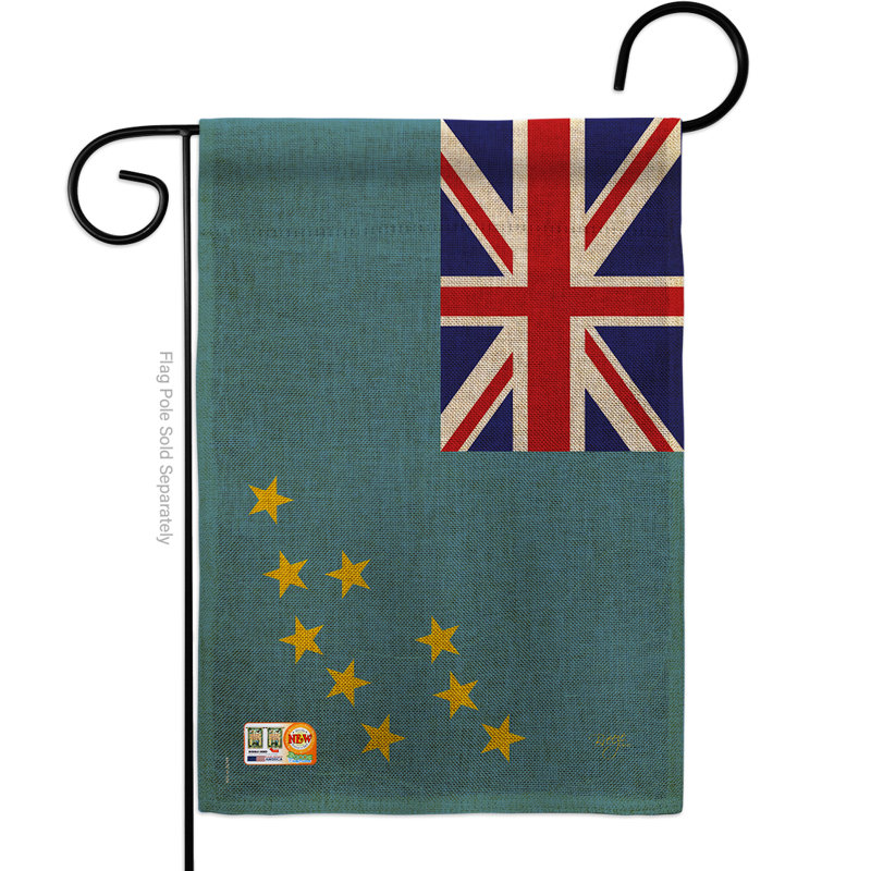 Double Sided 18.5'' H x 13'' W Polyester Garden Flag