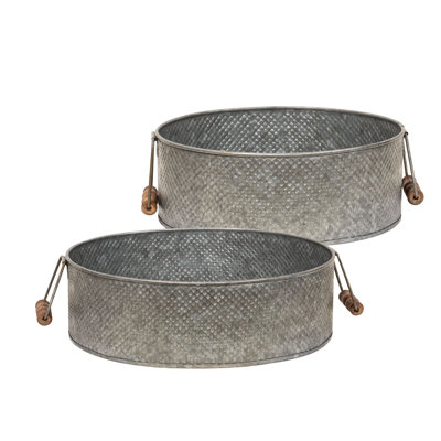 Andelyn Metal Tray - Set of 2
