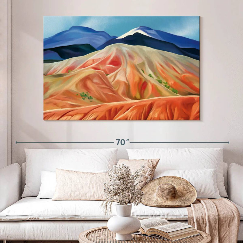 Mount Bogdo Peaks, 34" H x 51" W