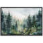 Paysage de forêt Woodland «Green Pine Tree Forest» sur-99141543-99141542
