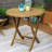 Heideman 32" Round Teak Outdoor Folding Bistro Table-345046322-345046323