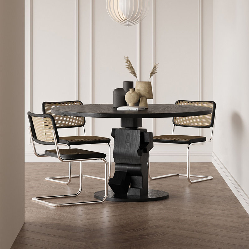 Table de salle à manger Sedley, Noir