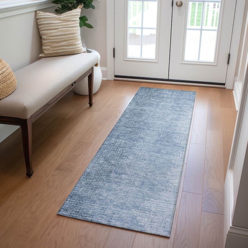 Malchow Flatweave Washable Ombre Indoor / Outdoor Rug, Runner 2'3" x 7'6"