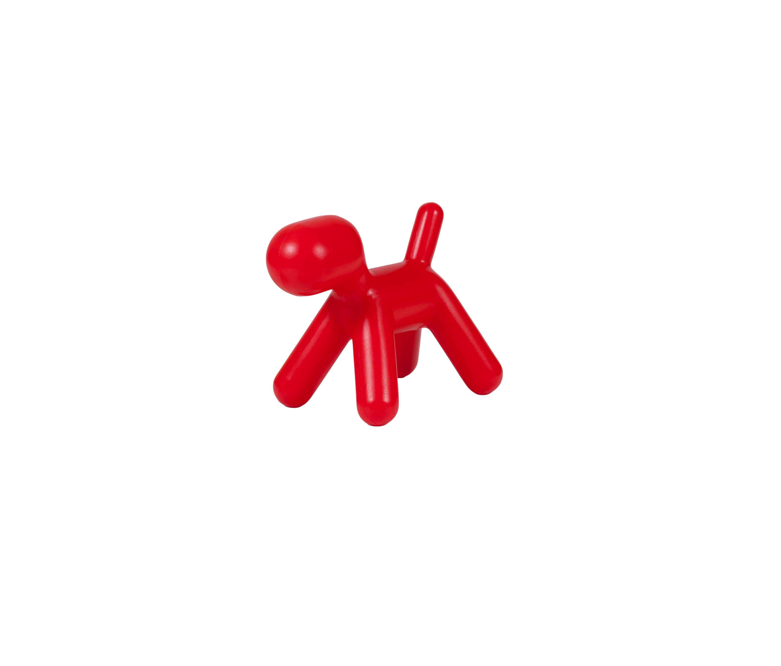 Pangea Home Lanclos Weather-Resistant Dog Statue, Red, Small