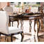 Athena Round Walnut Wood Dining Table