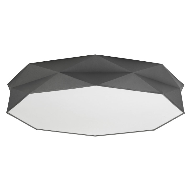 Lucien Flush Mount, Gray