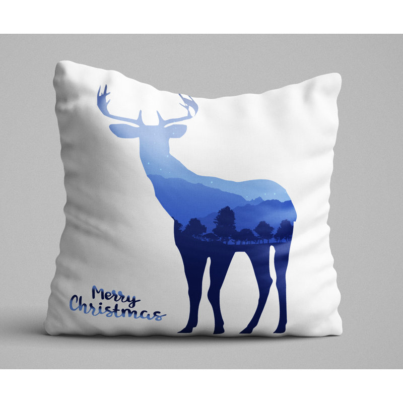 Coussin de luxe Cecy, 17,0 po x 17,0 po | 50% coton / 50% polyester, lavable et repassable | Rembourrage en silicone souple, 0,9 lb | Parfait pour la décoration intérieure, canapé confortable et accessoire de chaise, design élégant