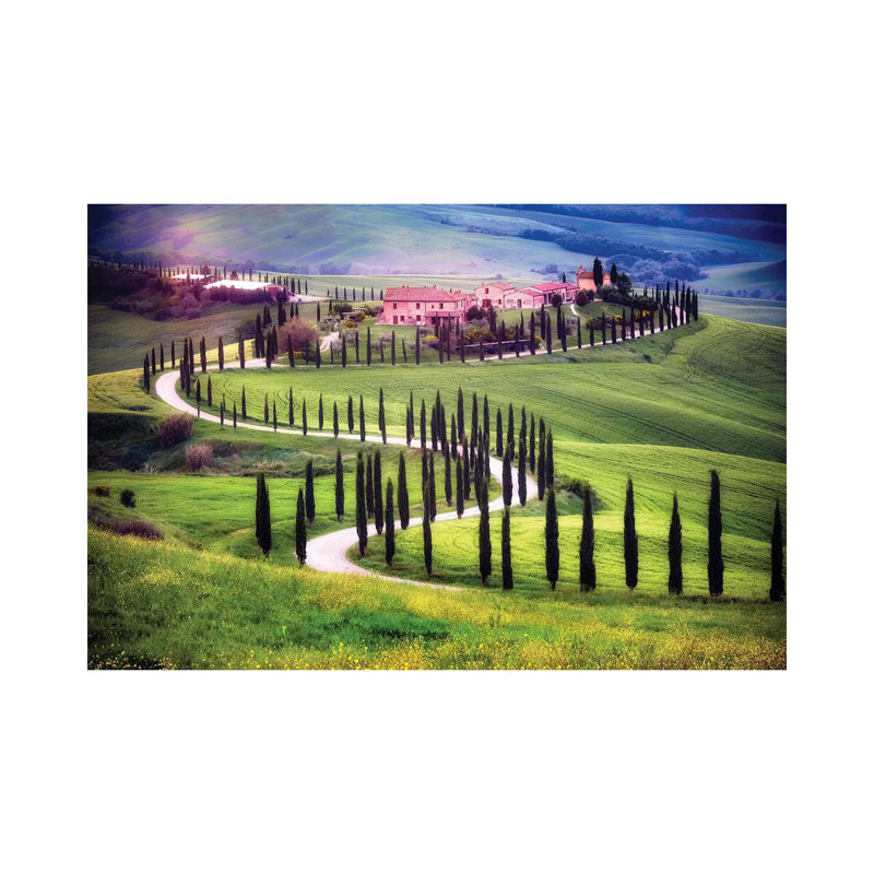 Italy, Tuscany, Val D'orcia. Farm Landscape. by Jaynes Gallery - Wrapped Canvas Print, 66.04 cm H x 45.72 cm W