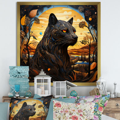 " Moonlight Majestic Black Panther I "