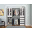 Système de rangement modulaire l 69 po - l 91 po avec portes-46729343