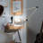 Sage 68 in. Industrial 3-Way Dimming and Temperature Adjustable LED Floor Lamp-69896172