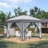 Iov Pop Up Canopy Tent with Netting and Carry Bag, Instant Gazebo Sun Shelter-98412073-98412074