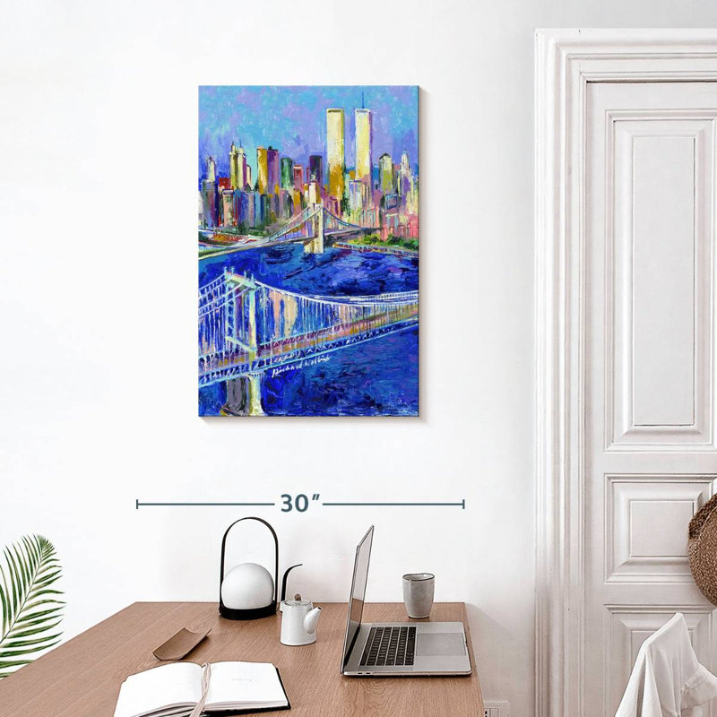 Sirci vibrant New York, H 30 po x l 20 po
