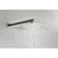Douche en nickel brossé avec tête, douche à main, tuyau, garniture de valve, poignées à levier et niche. . Produit une douche à effet pluie naturelle. Buse autonettoyante. Conforme aux raccords de tuyauterie American Standard-127368550