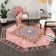 Glessite Chenille Geometric Indoor Rug