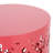 Faliha Powder-Coated Iron Cut Round Side Table-70630120