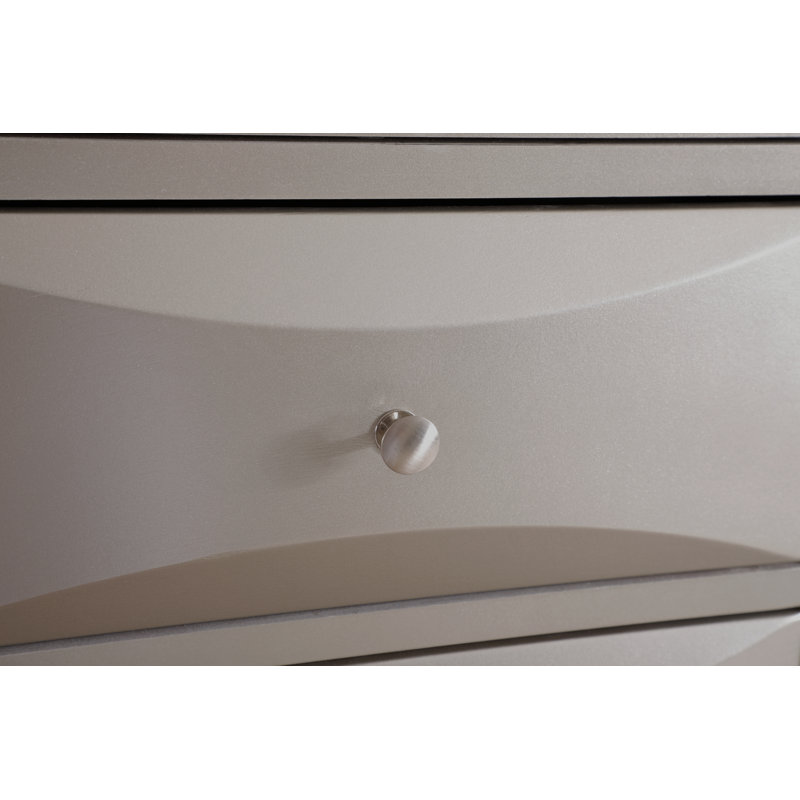 Marilla 23'' W 7 - Drawer Dresser, Silver