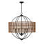 Luminaire suspendu 6 lumières Fernley