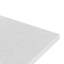   Ensemble de meuble-lavabo mural rectangulaire rectangulaire de 60 po avec comptoir à quartz blanc Carrara de 1,5 po Ensets-500080547-500080549