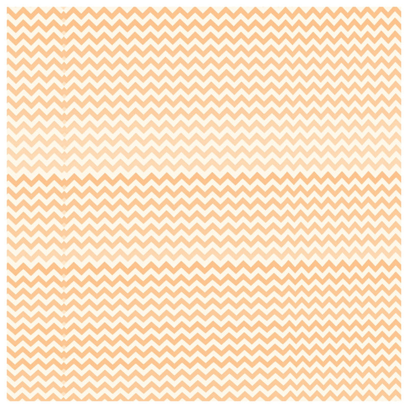 Couvre-lit matelassé zigzag orange blanc toutes tailles, Full / Double