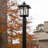 Credle Black 1 -Light 15.25" H Solar Powered Integrated LED Post and Pier Mount Light