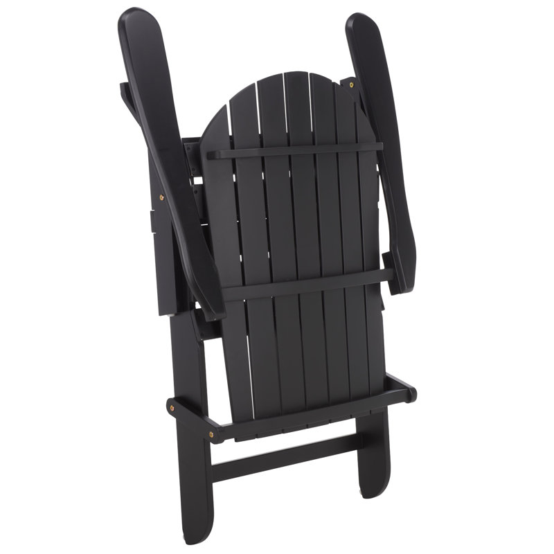 Eden Adirondack Chair, Black
