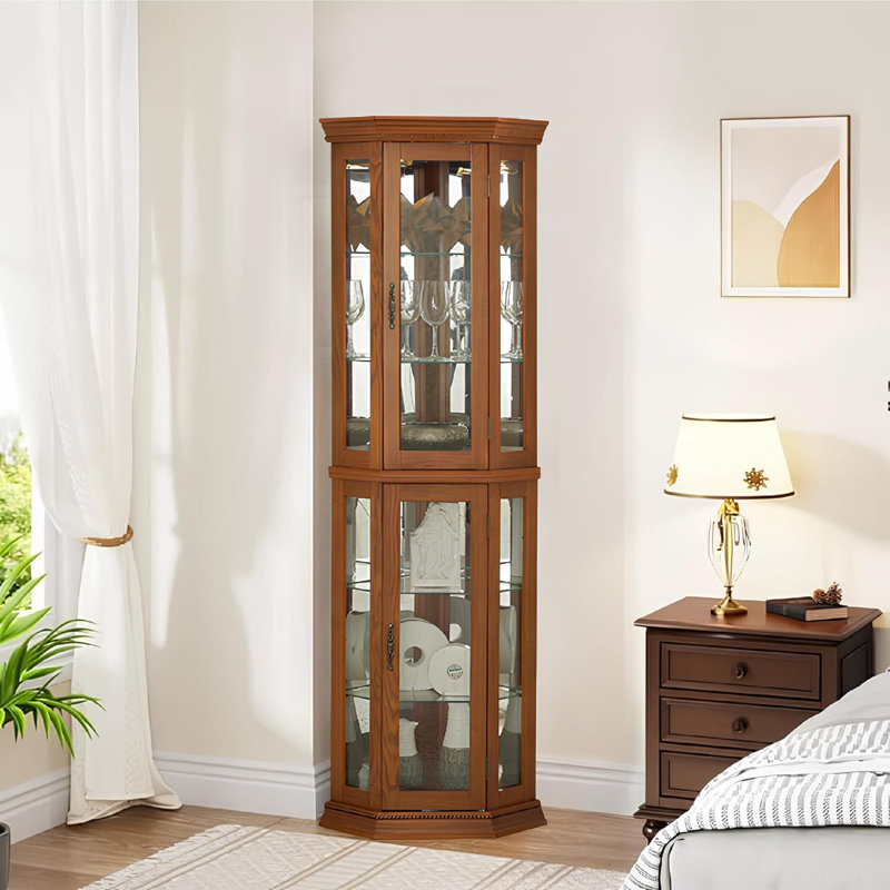 Armoire de salle à manger Adaidh, Chêne