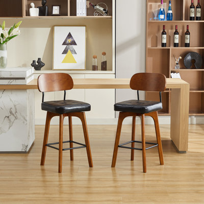 Ikhlas Swivel Counter Stool (Set of 2)