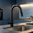 Topcraft  Single Handle Single Hole Pull Down Kitchen Sink Faucet-94118628