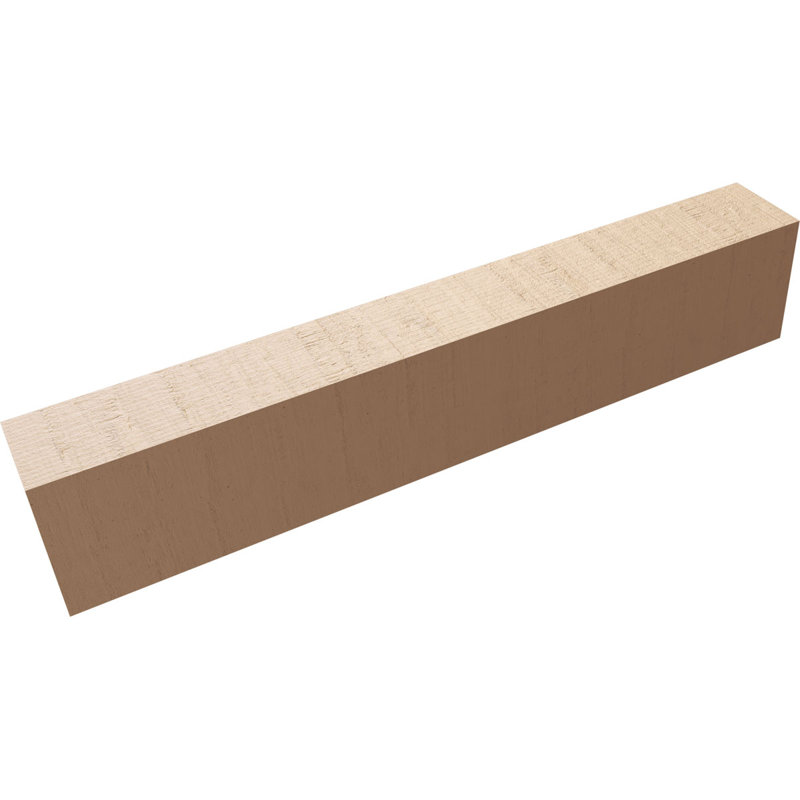 Block Block Woodgrain TimberThane Raider Tail, apprêté brun clair, H 4 po x l 32 po x P 6 po