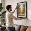 Autumn Avenue Landscape & Nature - Framed Print-2137533790-2137533783