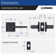 Brinks Mendocino Keyed Entry Lever, Square Rose, 4-Way Latch, Full Lip Strike, Satin Nickel