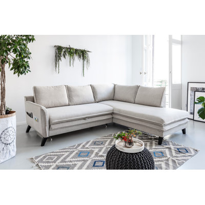 Ecksofa Charming Charlie mit Bettfunktion
