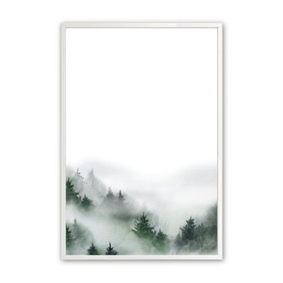 Majestic Mist III, impression sur papier encadrée