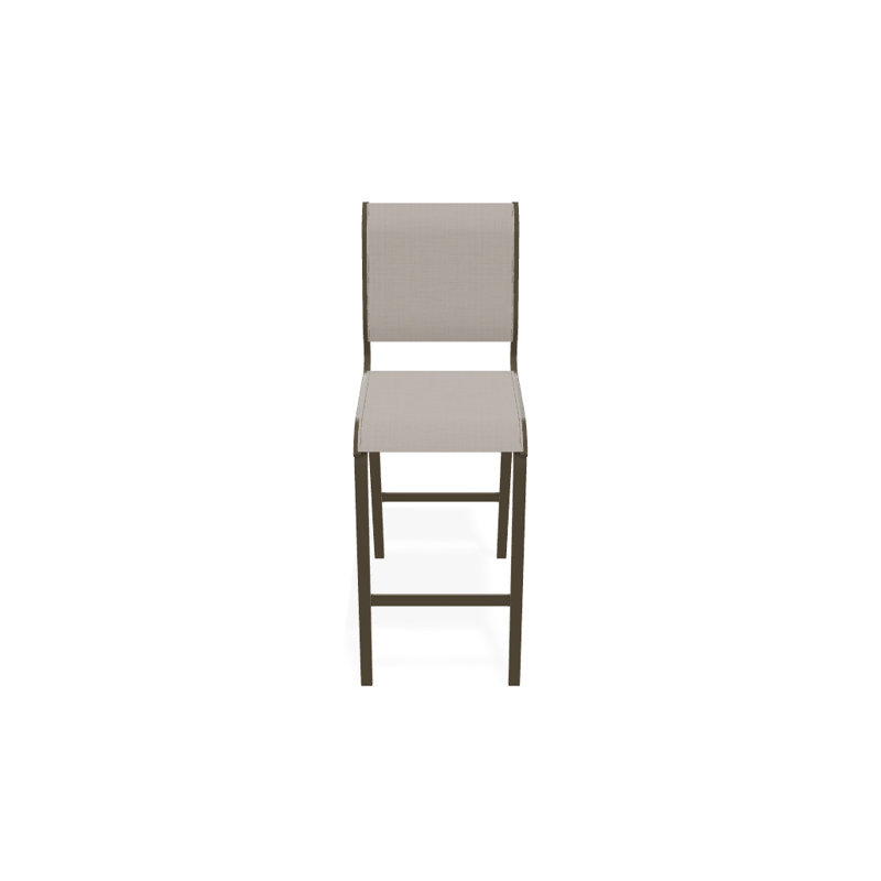 Tabouret de bar 29,5 po Holna, Bois de plage texturé, Naturel
