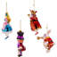 Noble Gems™ 3'' Glass Hanging Figurine Ornament