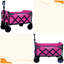 Chariot utilitaire extensible à deux couches avec 100% d'espace supplémentaire - Chariot d'épicerie 225Lbs pour le camping-128576116