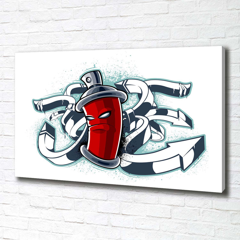 Graffiti - Wrapped Canvas Print