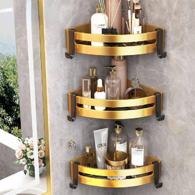 Hanging Stainless Steel Shower Caddy Everly Quinn