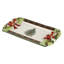 Spode Christmas Tree Figural Tartan Tray 12"