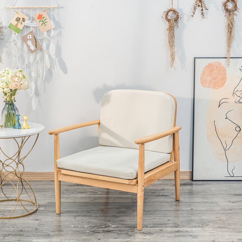 Méridienne Drakeford, Tissu beige