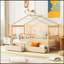 Lit en bois avec deux tiroirs-602569205