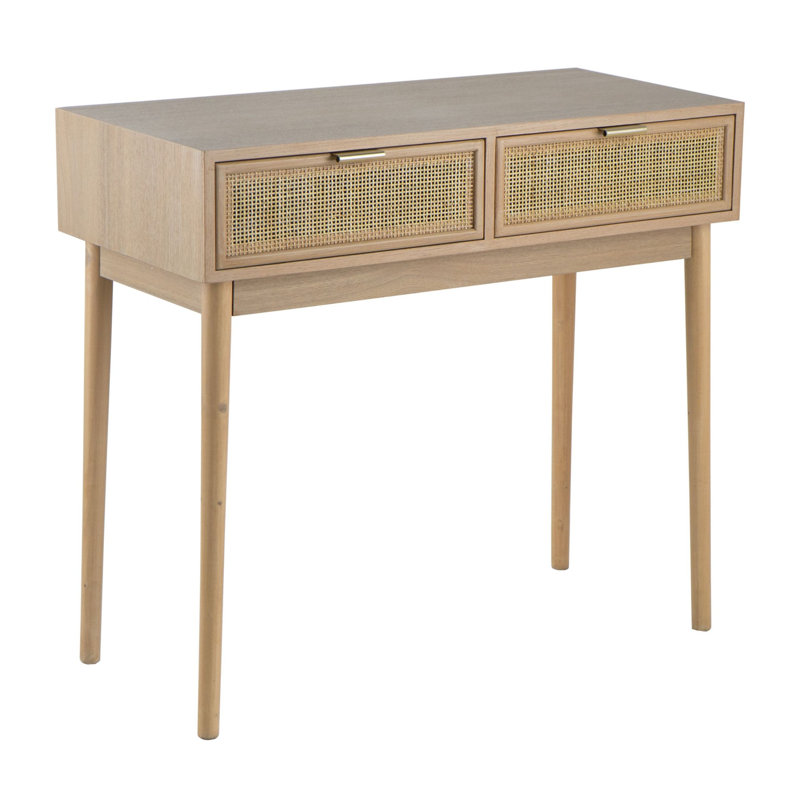 Console 34,5 po, Chêne