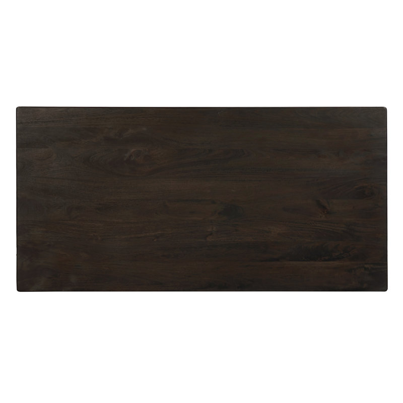 Grande table de salle à manger Cassandra, Brun, 30" H x 72" W x 36" D
